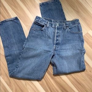 Women’s vintage 501 Levi jeans